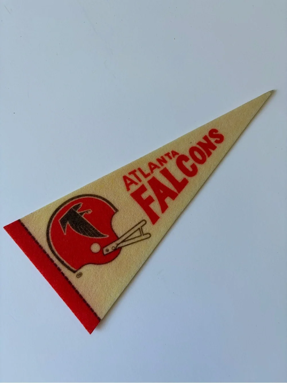 Vintage 70s 80s NFL Collectors Mini Felt Pennant Lot of 14 Small Wall Flags 9x4